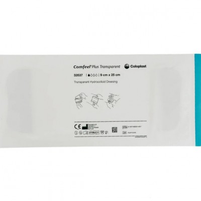 Coloplast Comfeel Plus Transparent Dressing 9cm X 25cm 33537