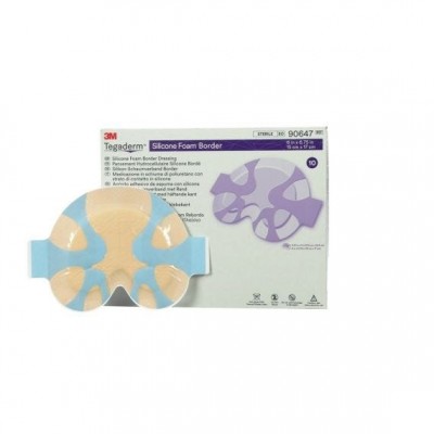 Tegaderm Silicone Foam Dressing Small Sacral 15cm x 17cm Sacrum 90647