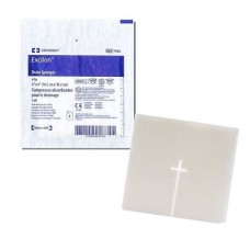 Kendall Excilon Drain Sponge 10cm Sterile 2/Pkt  - 7086