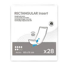 Ontex Rectangular Pad Maxi Insert  Unisex 60 x 15cm 1050ml Pk28 (59156000280)