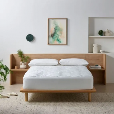 Staydry Bamboo Quilted Waterproof Protector Single Bed STAYMPBBSB Staydry Bamboo Quilted Waterproof Protector Single Bed STAYMPBBSB