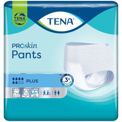 Tena Pants Plus Extra Large Proskin 120 - 160cm 1440ml 12/Pkt 792710