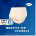 Tena Discreet Super Pant Large Waist 95 125cm Female 700ml Cream 782629