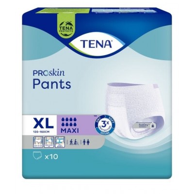Tena Pants Maxi Extra Large Proskin Waist 120 160cm 1750ml 794762