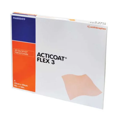 Acticoat Flex Dressing  6/Box 20cm x 40cm 66800419