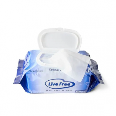 Lifree Wipes Adult Hygiene 30cm x 20cm LFWP50