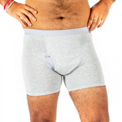 Conni Kalven Mens Boxer Large Waist 90cm Male 200 Ml Waterproof Grey