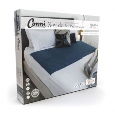 Conni X Wide Bed Pad With Tuck Ins Unisex 2500ml 85 Cm Teal/Blue