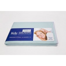 Kylie Supreme Mac Waterproof Backing With Tuck Ins 100 x 100cm 2500ml Light Blue Non Slip 8356106