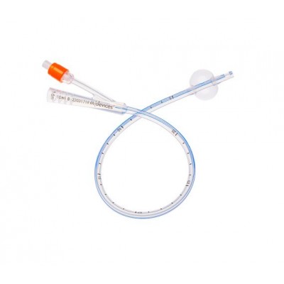 Foley Catheter 2-way Open Ended, 16fr, 40cm  Orange With 10ml Balloon UR074016