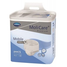 Molicare Premium Mobile 6 Drops Small 14/Pkt Waist 60cm - 90cm Unisex 1475ml Pull Up Incontinence care 915831