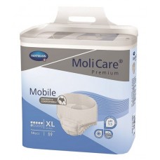 Molicare Premium Mobile 6 Drops XLarge 14/Pkt Waist 130 - 170cm Unisex 2140ml Pull Up Incontinence care 915834