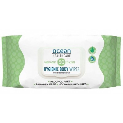 Ocean Hygiene Body Wipes 33cmx23cm