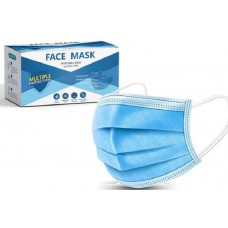 Ear Loop Disposable Face Mask 50 Per Box Multiple Protection Tga Approved 3ply