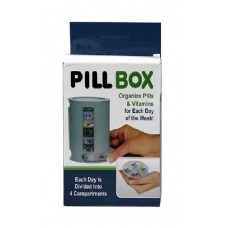 Pill Box Large Capacity Organise Pill And Vitamins 4 Compartments For Each Day