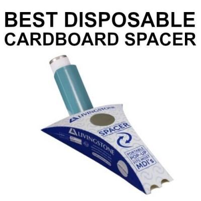 Foldable Cardboard Asthma Spacer, Disposable, 25 per Box