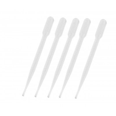 Plastic Disposable Transfer 1ml  Pipette, Pasteur, Graduated Pipettes 100 Pcs