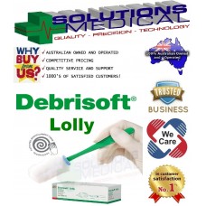 DEBRISOFT DEBRIDEMENT MONOFILAMENT LOLLY OR PAD REMOVAL OF WOUND DEBRIS SALE ITEM EXPIRED STOCK