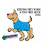 Dick Wicks Magnetic Therapy Dog Jacket Pain Relief