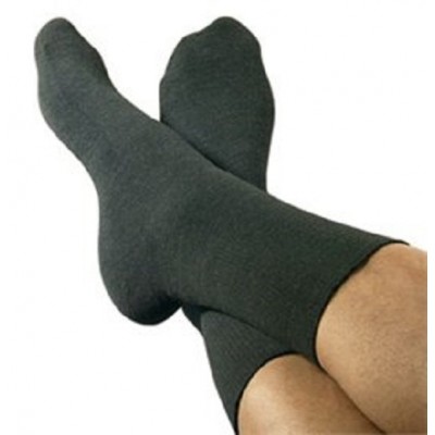 Oapl Smartknit Seamless Socks Black Diabetic Arthritic Sensitive Feet Xlarge