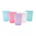 Plastic Drinking Cups 200ml Disposable Cafe Bar Parties 1000/box Various Colours