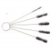 Tattoo Cleaning Tube/tip Brush Set Of Five Pieces