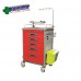 Trolley Emergency Emt Red Cart 65 X 48 X 98cm