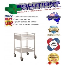 Trolley Stainless Steel 1 Drawer 50 x 50 x 90CM 