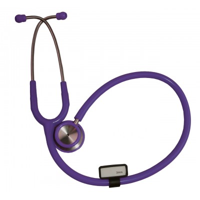 Stethoscope Luxury Doctors Dual Head 76.2cm Purple Lightweight Liberty