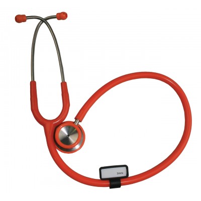 Stethoscope Luxury Doctors Dual Head 76.2cm Red Lightweight Liberty