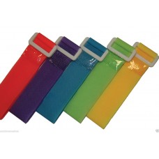 Reusable Ties With Buckle 2/pkt Various Colours Available 35cm & 125cm
