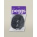 Peggs Deluxe 10 Handy Cloths Line Peggs, Hooks, Bag