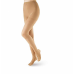 Graduated Compression Pantyhose Womens Beige Closed Toe Oppo Stockings
