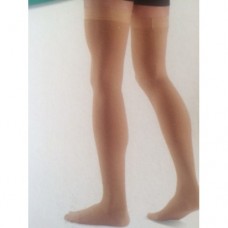 Graduated Compression Stockings Mens Thigh High Beige Closed Toe Oppo