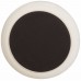 Round Scoop Dish Plate Non-skid rubber padded 