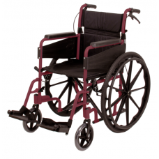 Escape Wheelchair, Self Propelled, Standard, Ruby Red