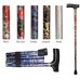 Days Adjustable Height Folding Patterned Walking Stick Cane 5 Designs