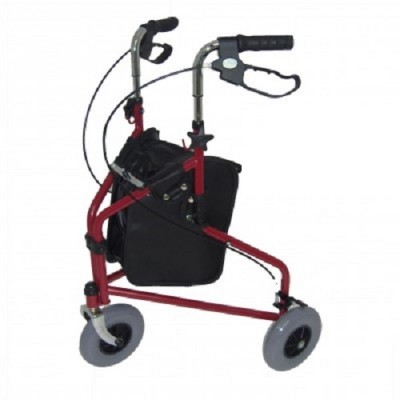 Days Tri Walker 3 Wheel Walker Mobility Aid Red Blue Mobility Aid