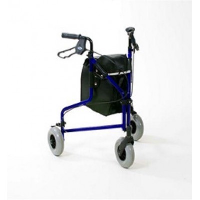 Days Tri Walker 3 Wheel Walker Mobility Aid Red Blue