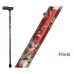 Days Adjustable Height Folding Patterned Walking Stick Cane 5 Designs