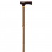 Walking Stick Adjustable Folding 78cm- 88cm Cane Bronze Design