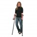 Crutches Ergonomic Forearm Adjustable 12 Positions Bottom 4 Top Positions