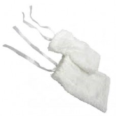 Pads Only For Long Handled Toe Washer Quality Living Aids White 2 Pads