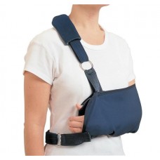 Rolyan Shoulder Sling Immobilizer Small To Xlarge Single Waist Strap Latex Free