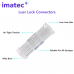 Luer Lock to Luer Lock Connectors (Wide Bore for Fat Transfer) By Imatec Medical