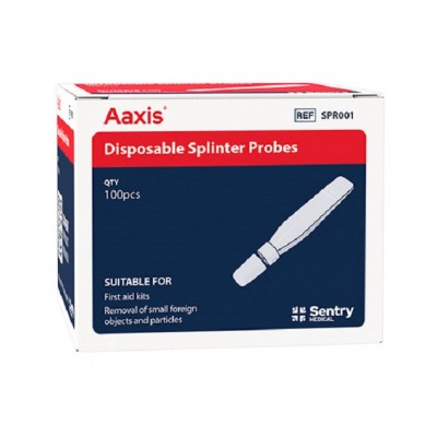 Splinter Probes Box Of 100 Disposable Sterile First Aid