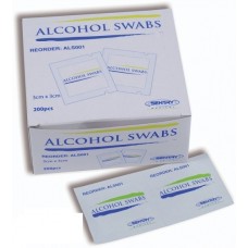 ALCOHOL SWABS SKIN CLEANSING 70% IPA NAIL CLEANING SKIN PREP SENTRY