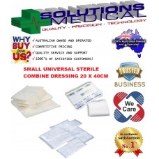 COMBINE UNIVERSAL WOUND DRESSING 20 x 40CM LARGE STERILE LATEX FREE EO STERILIZED