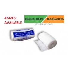 Crepe Bandage Medium All Cotton Medicrepe Latex Free 5cm To 15cm Medical Aid