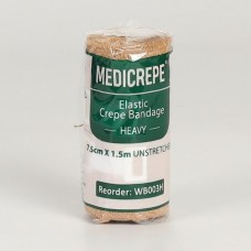 Medicrepe® Compressed Elastic Crepe Bandage Heavy Duty Snake Bite 7.5cm